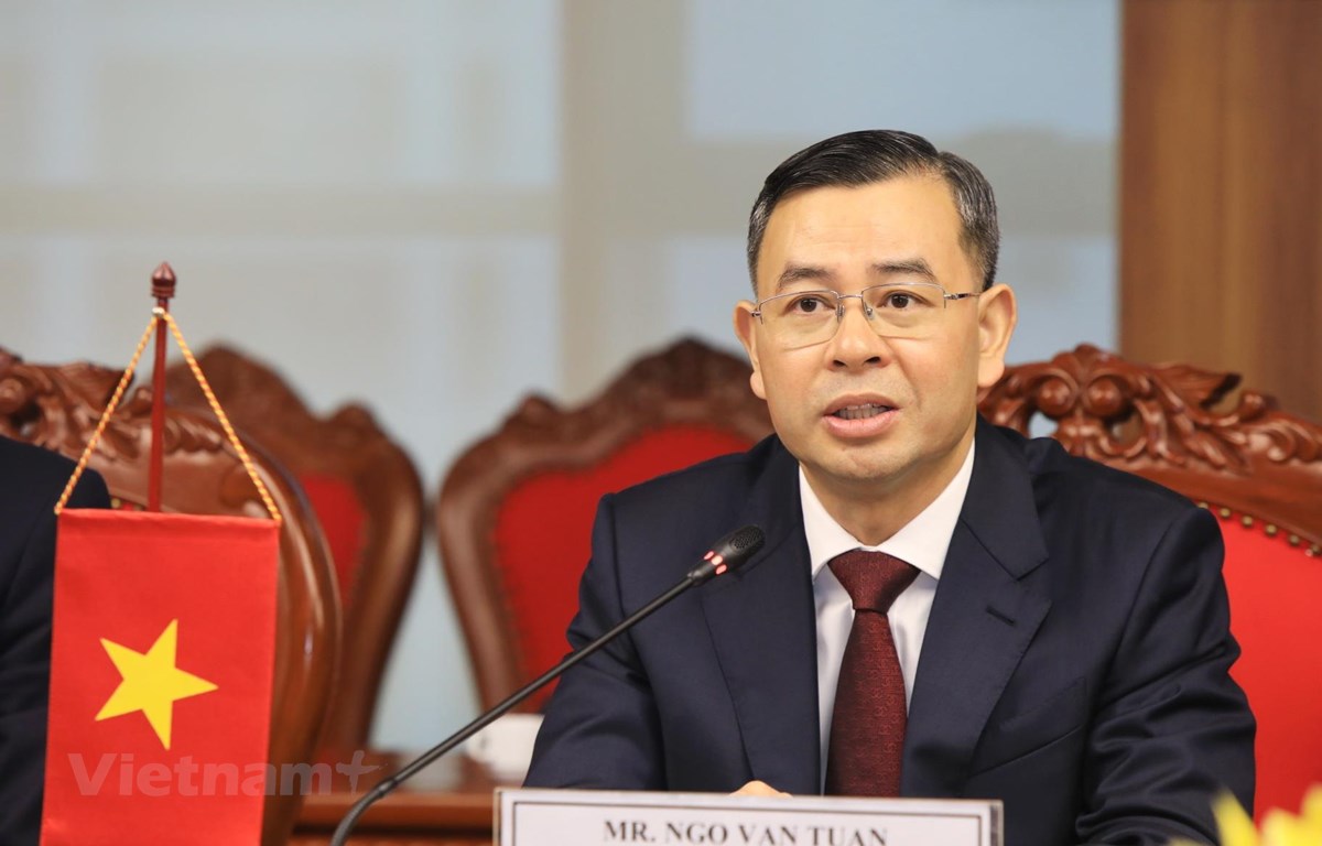Tổng Kiểm toán Nhà nước Ngô Văn Tuấn. (Ảnh: Vietnam+)
