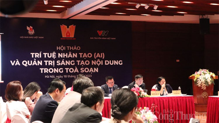 Bàn luận về ứng dụng Trí tuệ nhân tạo (AI) vào quản trị sáng tạo nội dung trong tòa soạn