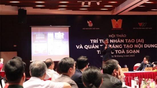 ban luan ve ung dung tri tue nhan tao vao quan tri sang tao noi dung trong toa soan