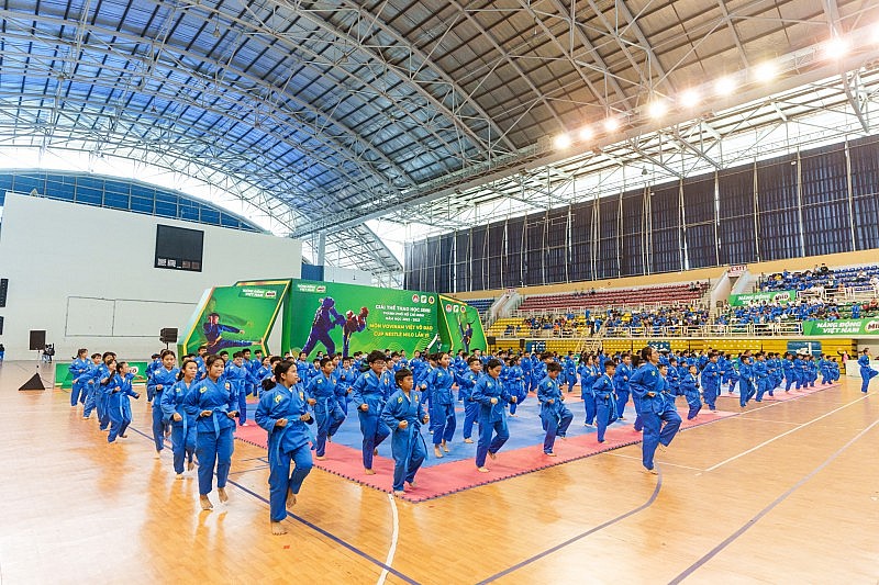 Gần 2.000 vận động viên tranh tài giải Vovinam Việt Võ đạo cúp Nestlé MILO 2023