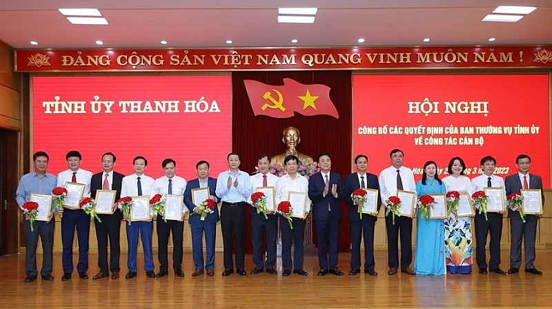 Thanh Hóa: Điều động, luân chuyển nhiều lãnh đạo cấp sở, ngành, huyện
