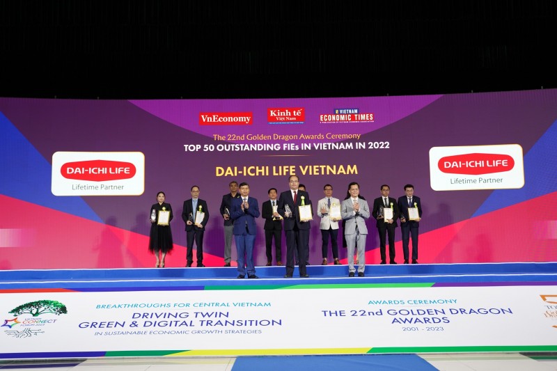 Dai-ichi Life Việt Nam được vinh danh  “Doanh nghiệp dẫn đầu về Sản phẩm Chăm sóc Sức khỏe”