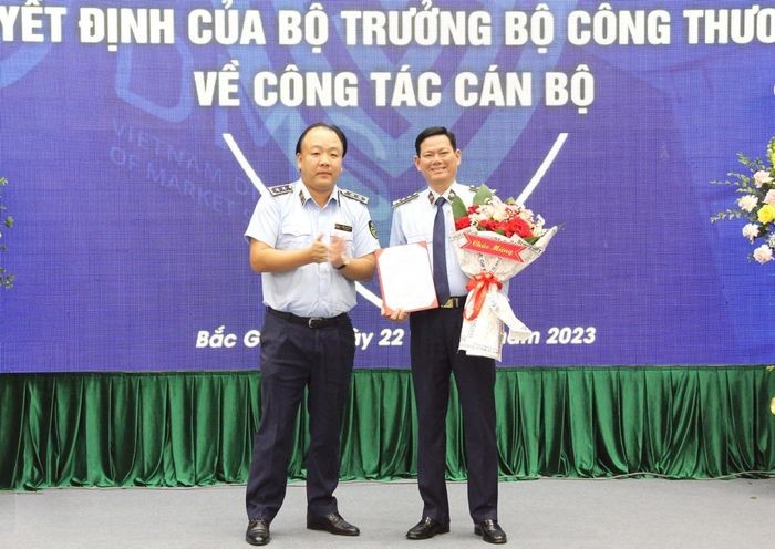 Bổ nhiệm ông Chu Thanh Hiến làm Cục trưởng Cục Quản lý thị trường tỉnh Bắc Giang