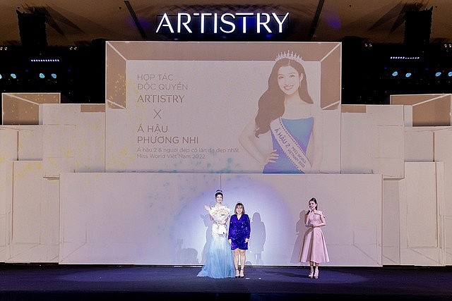 Artistry Việt Nam hợp tác độc quyền cùng Á Hậu 2 Miss World Việt Nam 2022