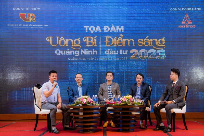 Tọa đàm “Uông Bí - Quảng Ninh - Điểm sáng đầu tư 2023” 