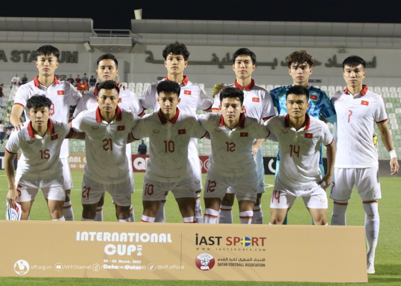 U23 Việt Nam tiếp tục để thua đậm ở giải Doha Cup 2023