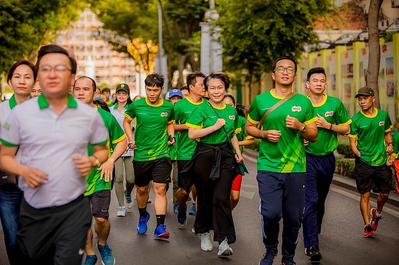 Hàng ngàn người tham gia “Ngày chạy Olympic vì sức khỏe toàn dân” tại TP. Hồ Chí Minh