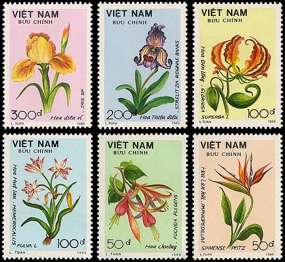 Bộ tem “Phượng tím”: Quảng bá hình ảnh đất nước, con người Việt Nam