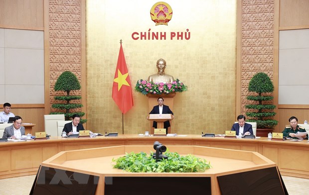 Thu tuong chu tri phien hop chuyen de xay dung phap luat thang Ba hinh anh 1
