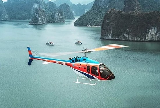 tam dung cac tour du lich ngam canh bang truc thang