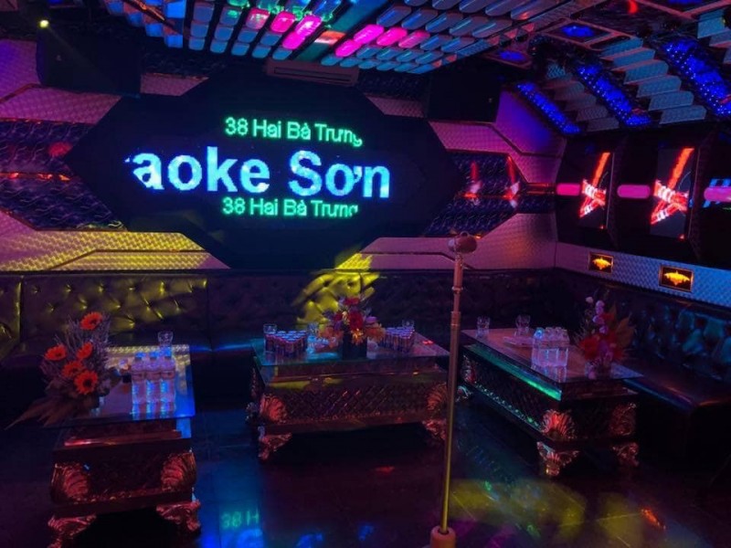 Quán karaoke Sơn đường Hai Bà Trưng, TP Đà Lạt (Ảnh: Internet).
