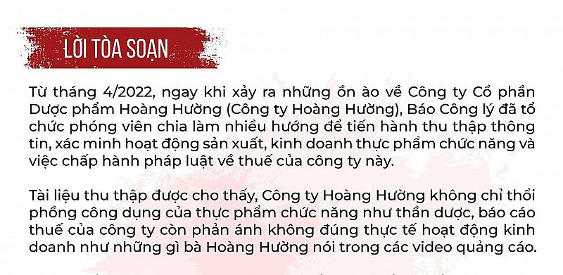 Vạch trần sự thật về “đế chế” Hoàng Hường- Kỳ 1: Góc khuất ít người biết