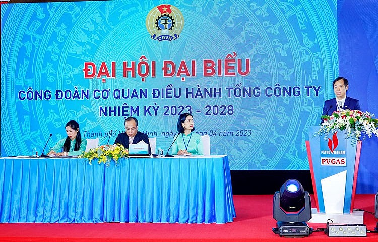 Công đoàn Cơ quan điều hành Tổng công ty Khí tổ chức thành công Đại hội nhiệm kỳ 2023-2028