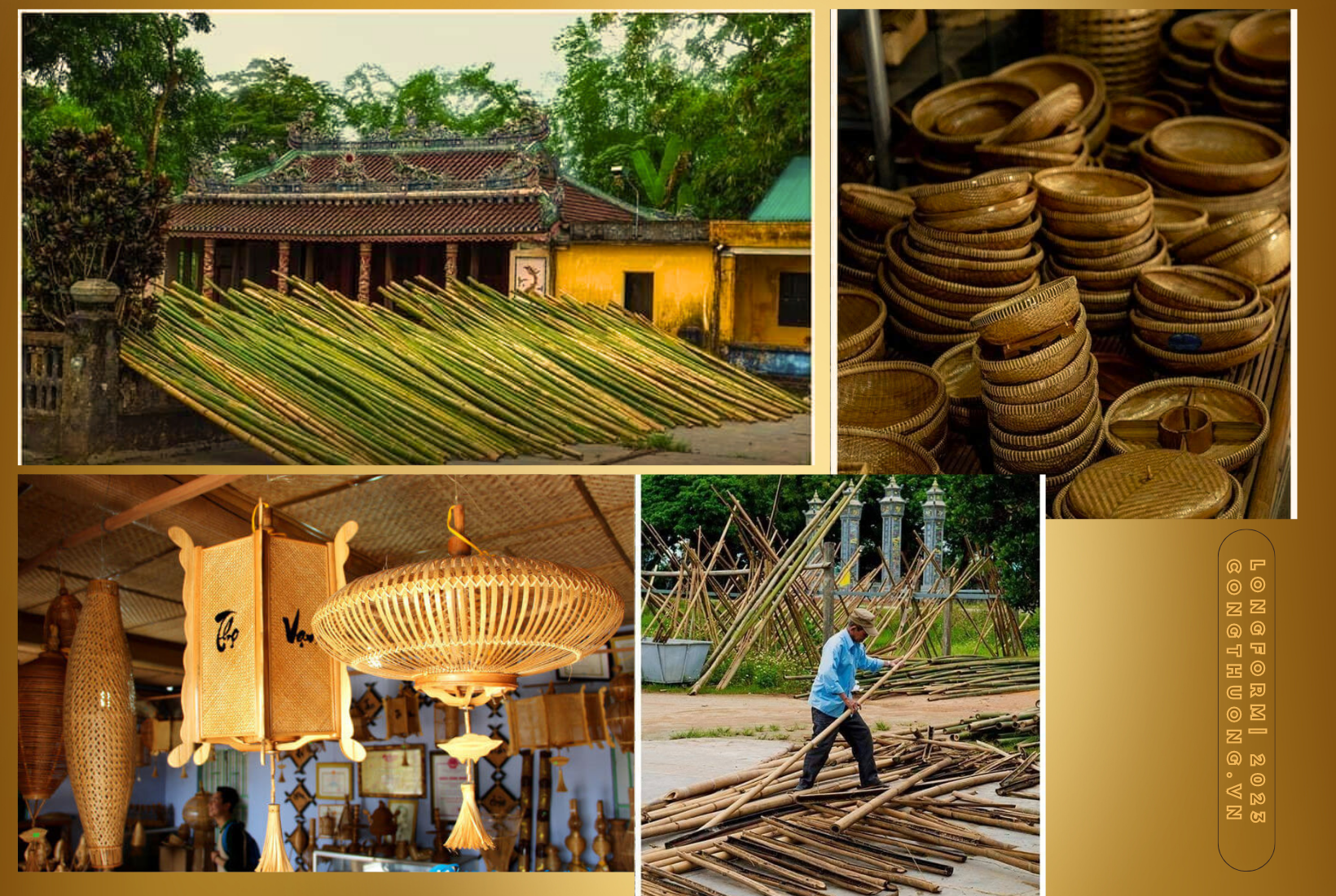 Longform | Thừa Thiên Huế: Mây tre đan Bao La “xuất ngoại”