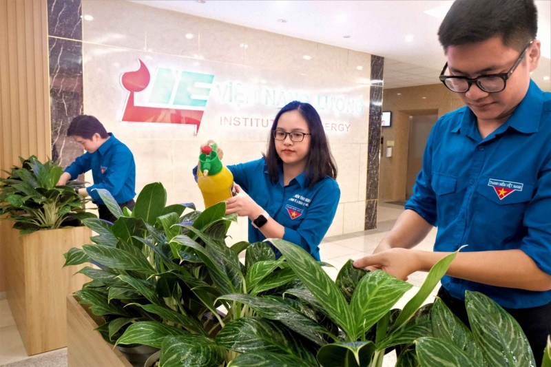 Đoàn viên, thanh niên Bộ Công Thương hướng ứng Cuộc thi ảnh “Công sở văn minh, xanh - sạch - đẹp”