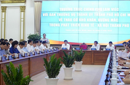 TP. Hồ Chí Minh kiến nghị nhiều nhóm vấn đề nóng tạo đột phá, thúc đẩy tăng trưởng