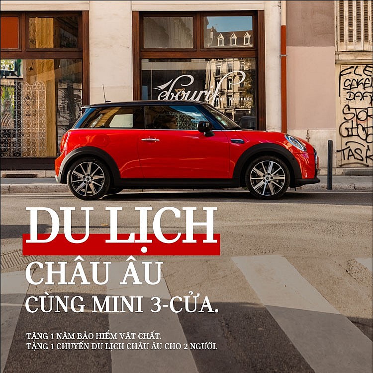 THACO AUTO tặng ngay chuyến du lịch châu Âu khi sở hữu MINI 3-Cửa