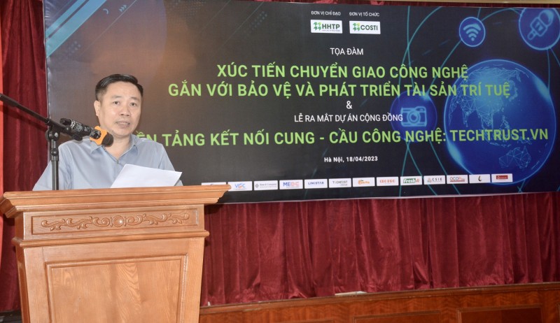 Xúc tiến chuyển giao công nghệ gắn với bảo vệ và phát triển tài sản trí tuệ