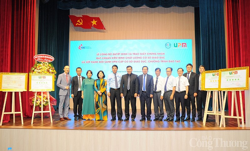 Trường Đại học Công nghiệp TP. Hồ Chí Minh đạt chuẩn 5 sao theo xếp hạng đại học UPM