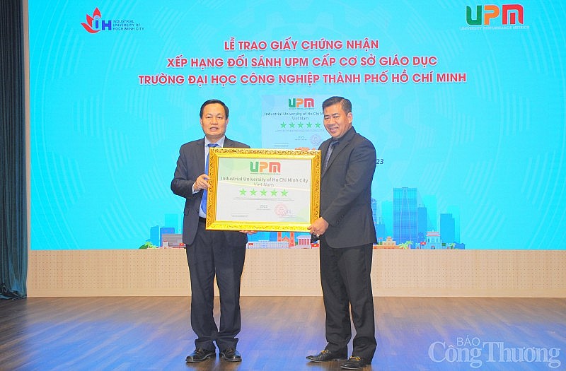 Trường Đại học Công nghiệp TP. Hồ Chí Minh đạt chuẩn 5 sao theo xếp hạng đại học UPM