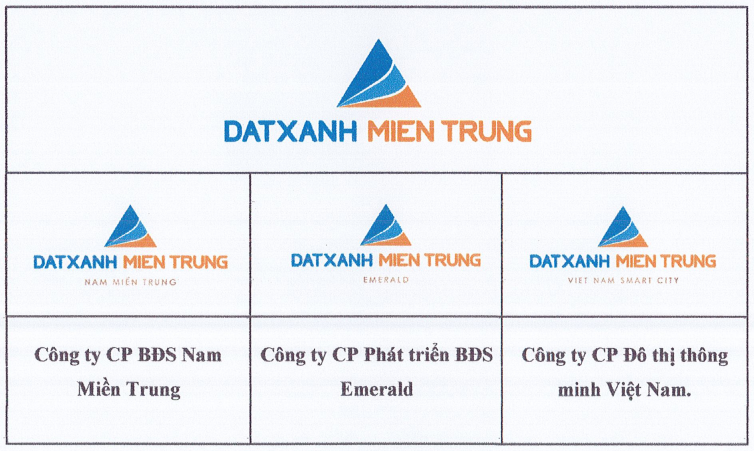 Sơ đồ thương hiệu mảng Kinh doanh BĐS trực thuộc Regal Group.