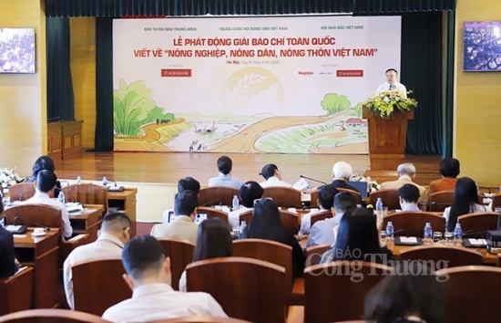 Phát động giải báo chí toàn quốc viết về nông nghiệp, nông dân nông thôn 2023