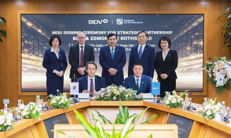 Hợp tác chiến lược giữa Ngân hàng BIDV và Edmond de Rothschild