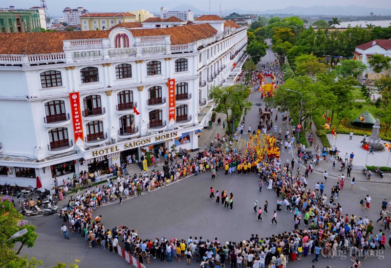 Thừa Thiên Huế: Sôi động lễ hội quảng diễn tại Festival nghề truyền thống Huế