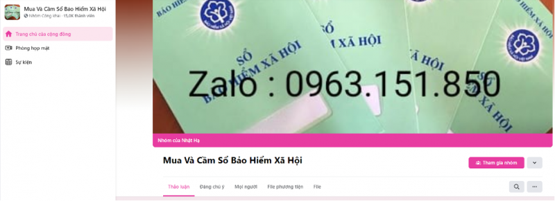 Mua bán, cầm cố sổ bảo hiểm xã hội tái diễn với các hình thức tinh vi