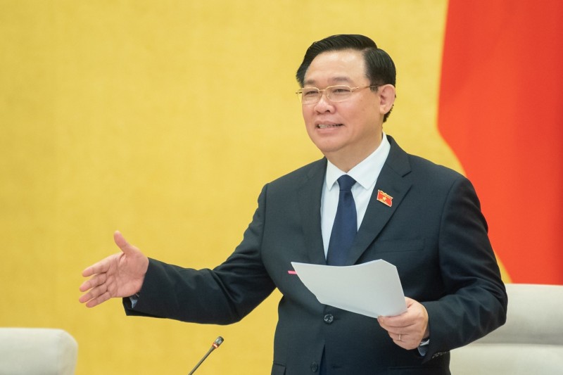 Chủ tịch Quốc hội Vương Đình Huệ chủ trì Diễn đàn Người Lao động năm 2023
