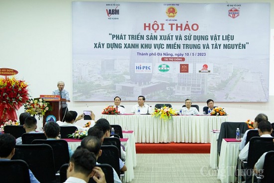 Sản xuất và sử dụng vật liệu xây dựng xanh là xu hướng tất yếu