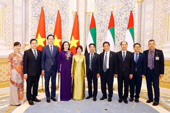 thu truong phan thi thang thap tung pho chu tich nuoc vo thi anh xuan lam viec tai uae va qatar
