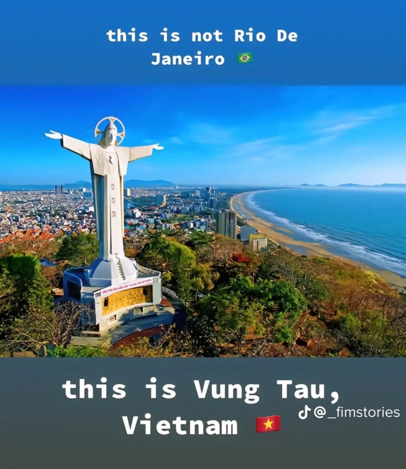 Tài khoản TikTok du khách nước ngoài so sánh thắng cảnh Việt Nam với quốc tế Tài khoản TikTok du khách nước ngoài so sánh thắng cảnh Việt Nam với quốc tế