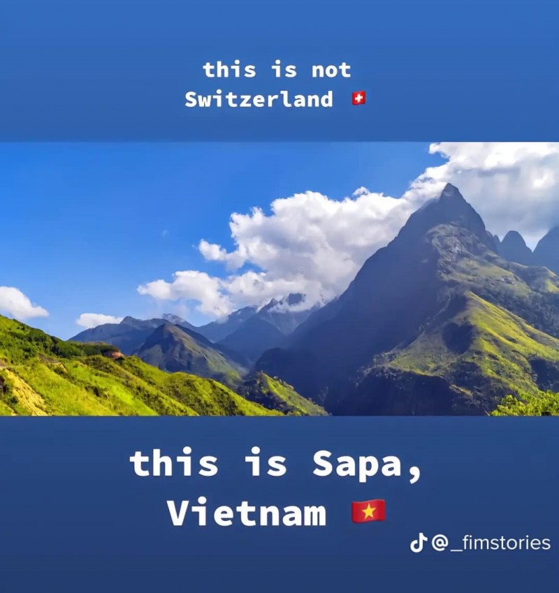 Tài khoản TikTok du khách nước ngoài so sánh thắng cảnh Việt Nam với quốc tế Tài khoản TikTok du khách nước ngoài so sánh thắng cảnh Việt Nam với quốc tế