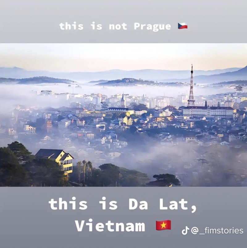 Tài khoản TikTok du khách nước ngoài so sánh thắng cảnh Việt Nam với quốc tế Tài khoản TikTok du khách nước ngoài so sánh thắng cảnh Việt Nam với quốc tế