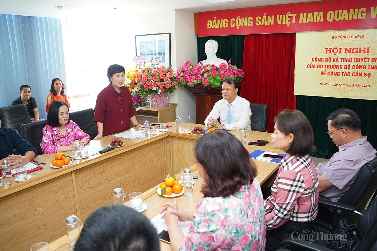 Đồng chí Trương Thu Hiền được điều động giữ chức Giám đốc Nhà xuất bản Công Thương