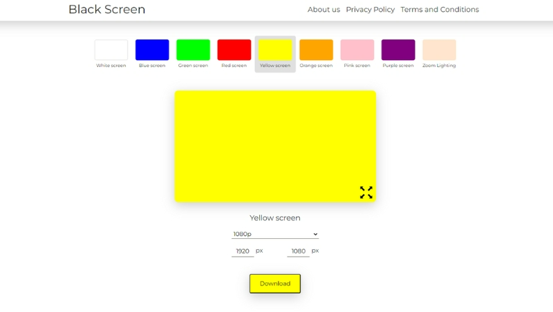 blackscreentech test man hinh chi trong vai cu nhap chuot