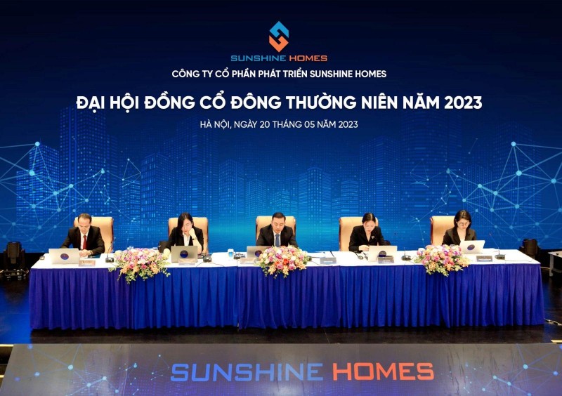 ĐHĐCĐ Sunshine Homes: Đặt mục tiêu tăng trưởng ổn định, tập trung phát triển các dự án lớn tại Hà Nội, TP.HCM