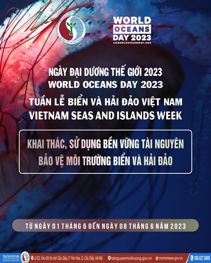 Nhiều hoạt động hưởng ứng Ngày Môi trường thế giới, Ngày Đại dương thế giới