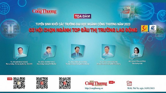 Tọa đàm Tuyển sinh khối các trường đại học ngành Công Thương: Cơ hội chọn ngành Top đầu thị trường lao động