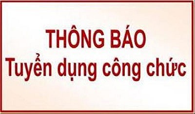 Thông báo tuyển dụng công chức Bộ Công Thương năm 2023