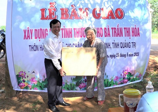 Tỉnh Quảng Trị: Khánh thành nhà tình thương đầu tiên năm 2023