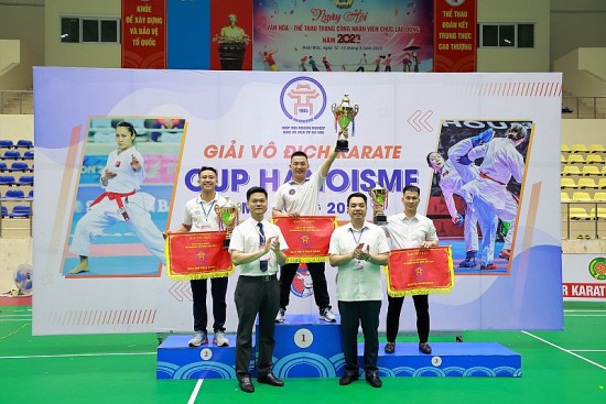 750 vận động viên tranh tài tại Karate Cup Hanoisme mở rộng 2023