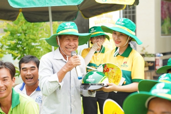 an tuong roadshow mua vang thang lon 2023 tai nhieu noi cua khu vuc dbscl