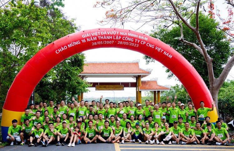 Giải chạy “CNG Vietnam Run 2023 – Hành trình kiến tạo tương lai xanh”