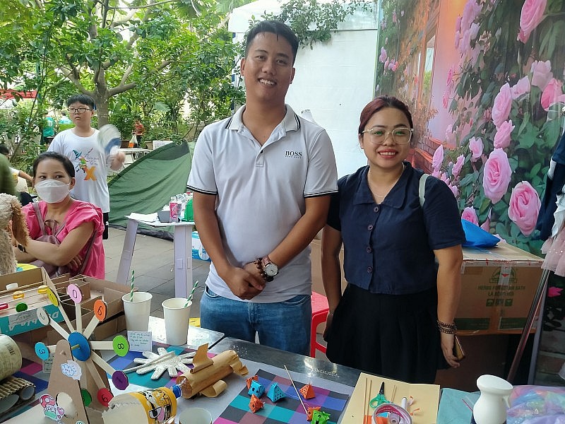 Phiên chợ đồ cũ, đồ tái chế “Hành động xanh” - Lan tỏa hành động vì môi trường