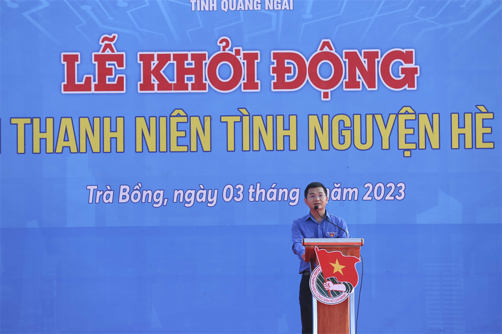 Tuổi trẻ BSR xung kích trong chiến dịch Thanh niên tình nguyện hè năm 2023 của tỉnh Quảng Ngãi