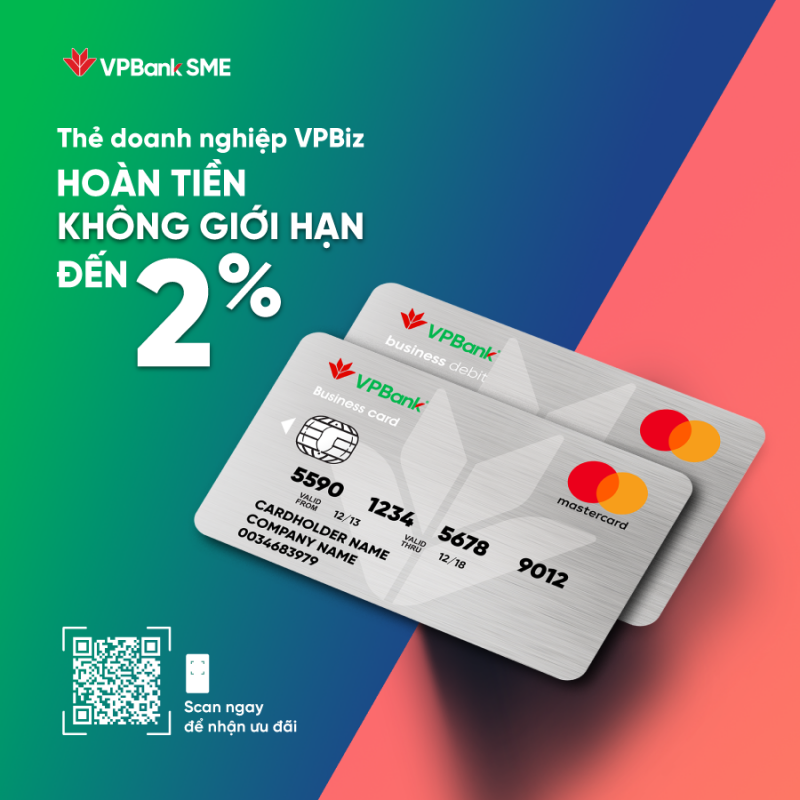 Thẻ tín dụng: “Cánh tay nối dài” giúp doanh nghiệp quản trị dòng tiền hiệu quả