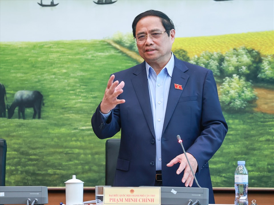 Thủ tướng Chính phủ Phạm Minh Chính. Ảnh: Phạm Đông