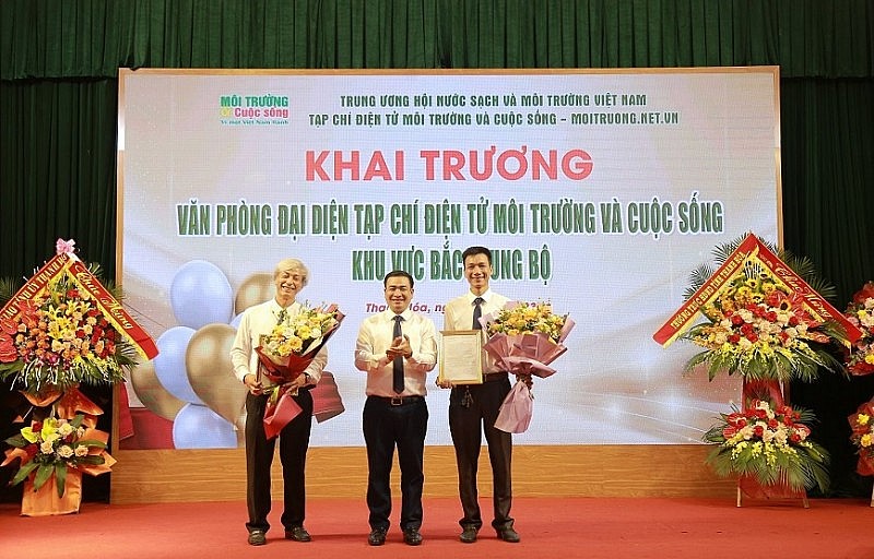 Khai trương văn phòng đại diện Tạp chí điện tử Môi trường và cuộc sống khu vực Bắc Trung Bộ